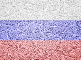 Russian Federation flag abstract background. photo