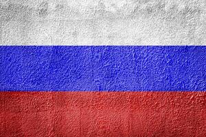 Russian Federation flag abstract background. photo