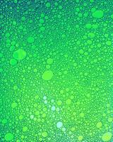 Top view on colorful drops of oil on the water. Circles and ovals. photo