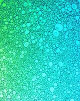 Top view on colorful drops of oil on the water. Circles and ovals. photo