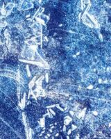 Texture of ice in the winter. Abstract background of frost for design, photographed closeup. photo