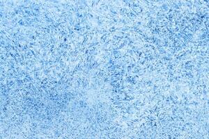 Texture of ice in the winter. Abstract background of frost for design, photographed closeup. photo