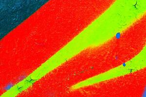 Fragment of colorful graffiti background. photo