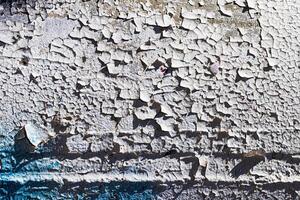 A fragment of colorful graffiti painted on a concrete wall. Abstract urban backdrop for design. photo