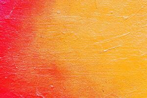 A fragment of colorful graffiti painted on a wall. Abstract urban background. photo