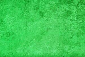 Texture of green decorative plaster or concrete. Abstract grunge background. photo