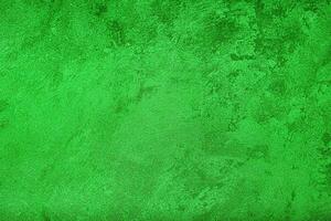 Texture of green decorative plaster or concrete. Abstract grunge background. photo