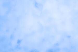 Blured blue decorative plaster or concrete. Abstract grunge background for design. photo