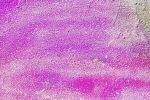 A fragment of colorful graffiti painted on a wall. Abstract urban background. photo