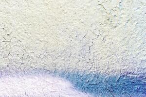 A fragment of colorful graffiti painted on a wall. Abstract urban background. photo