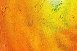 A fragment of colorful graffiti painted on a wall. Abstract urban background. photo