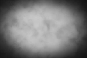 Blured gray decorative plaster or concrete background with vignette. photo