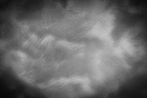 Gray decorative plaster or concrete background with vignette. photo