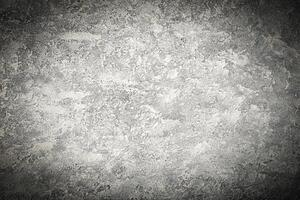 Texture of gray decorative plaster or concrete with vignette. photo