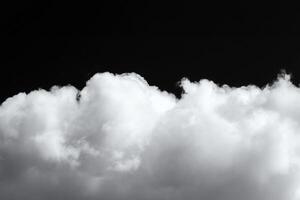 Cumulus clouds in the sky in cloudy weather. Abstract background. photo