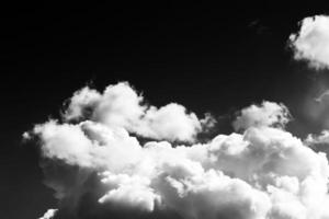 Cumulus clouds in the sky in cloudy weather. Abstract background. photo