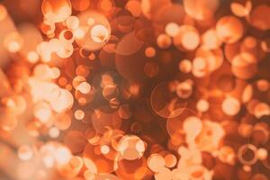 Lights bokeh. Abstract background for design. Rainbow. photo