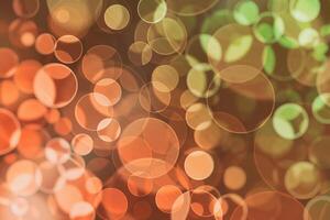 Lights bokeh. Abstract round background for design. photo
