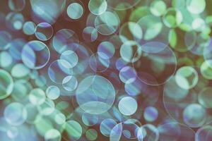 Lights bokeh. Abstract round background for design. photo