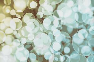 Lights bokeh. Abstract round background for design. photo