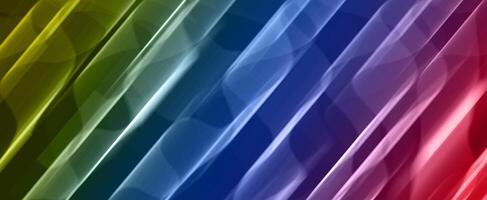 Rainbow gradient abstract background. photo