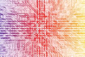 Futuristic abstract background for design. photo