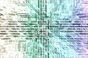 Futuristic abstract background for design. photo