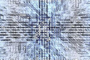 Futuristic abstract background for design. photo