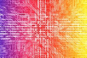 Futuristic abstract background for design. photo