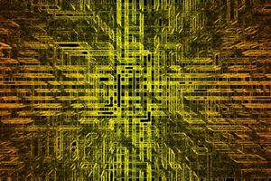 Futuristic abstract background for design. photo