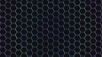 Hexagonal background for design. photo