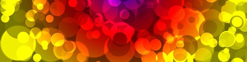 Lights bokeh. Abstract background for design. Rainbow. photo