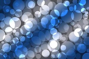 Lights bokeh. Abstract round background for design. photo