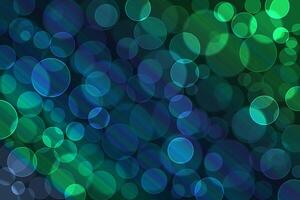 Lights bokeh. Abstract round background for design. photo