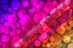 Lights bokeh. Abstract round background for design. photo