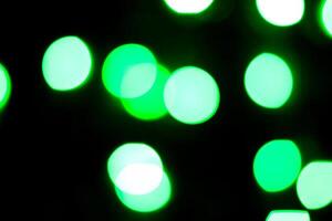 Lights bokeh. Abstract Christmas background for design. photo