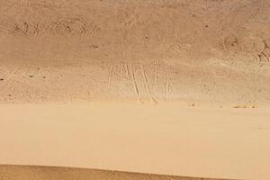 Desert with mountains. Sinai, Egypt photo