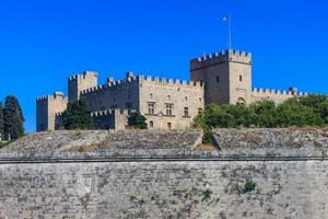 Medieval Castle of the Knights of Rhodes. photo