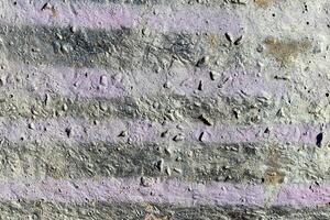 Fragment of colored graffiti painted on a concrete wall. Abstract background for design. photo