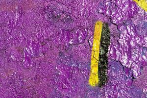 Fragment of colored graffiti painted on a wall. Bright abstract background. photo