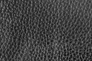 Black leather texture. Abstract background for design. photo
