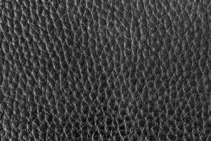 Black leather texture. Abstract background for design. photo