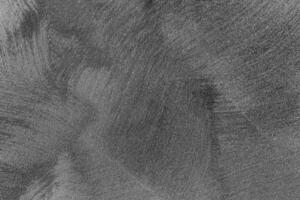 Texture of gray decorative plaster. photo