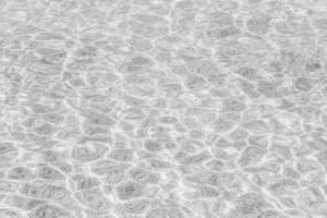 Texture of water in swimming pool. photo