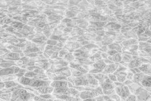 Texture of water in swimming pool. photo