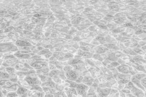 Texture of water in swimming pool. photo