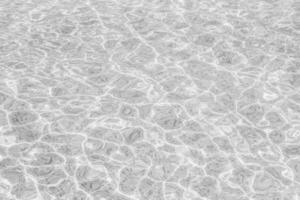 Texture of water in swimming pool. photo