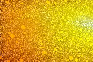 Colorful drops of oil on the water. photo