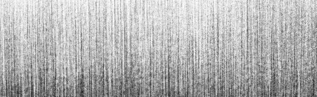 Metal texture with white scratches. Abstract noise black background overlay for design. photo