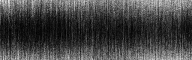 Metal texture with white scratches. Abstract noise black background overlay for design. photo